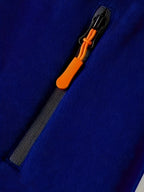 Men's Hooded Jacket with Zip-Up Front & Multi-Pocket Design