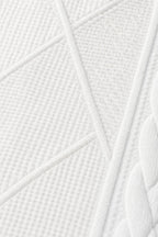 Women's Textured Knit Open Front Blazer with Stand Collar & Relaxed Fit - Texture Closeup