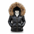 Black with Brown Hood