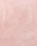 Light Pink Women's Pink Handbag with Fringe Tassels & Zip Pocket — Anna - Fabric Texture Detail