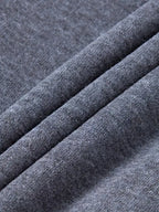 Men's Hooded Jacket with Zip-Up Front & Multi-Pocket Design - Fabric Close Up