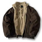 Men's Winter Jacket with Full Zip & Relaxed Comfort Fit