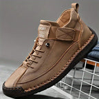 Women's Orthopedic Leather Sneakers with Cushioned Footbed & Lightweight Comfort - Sole Detail