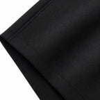 Women's Straight Leg Cargo Pants with Adjustable Drawstring Waist & Flap Pockets - Fabric Hem Detail