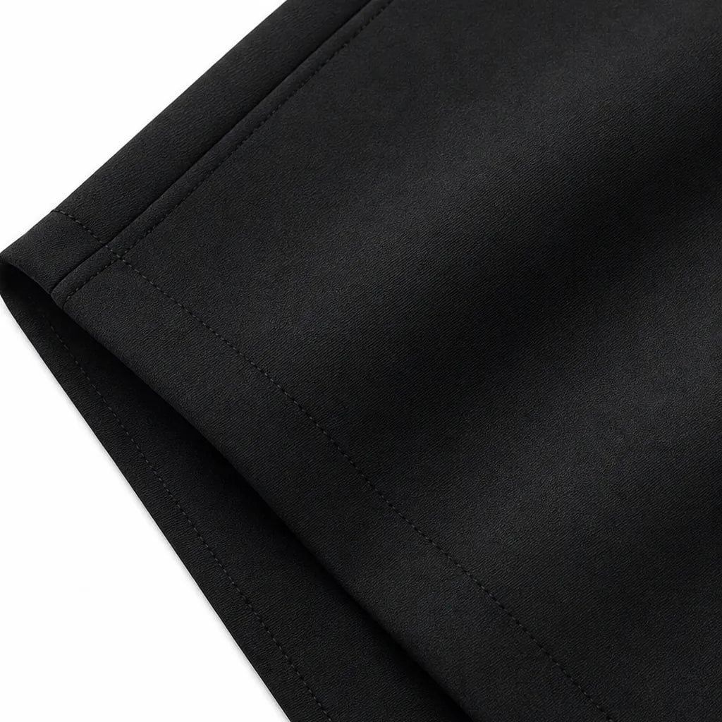 Women's Straight Leg Cargo Pants with Adjustable Drawstring Waist & Flap Pockets - Fabric Hem Detail