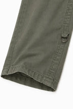 Women's Wide-Leg Cargo Pants with Zip Pockets & Low-Rise Fit - Hem Detail Dring